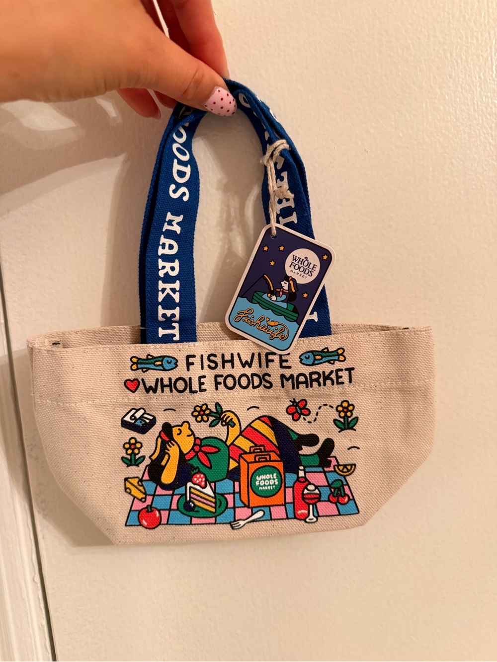 Whole Foods Market Fishwife limited edition micro bag - Picture 3 of 3